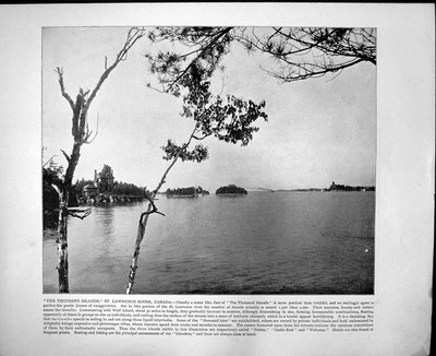Old Thousand Islands St Lawrence River Canada Boston Common C1893 111RG 19th
