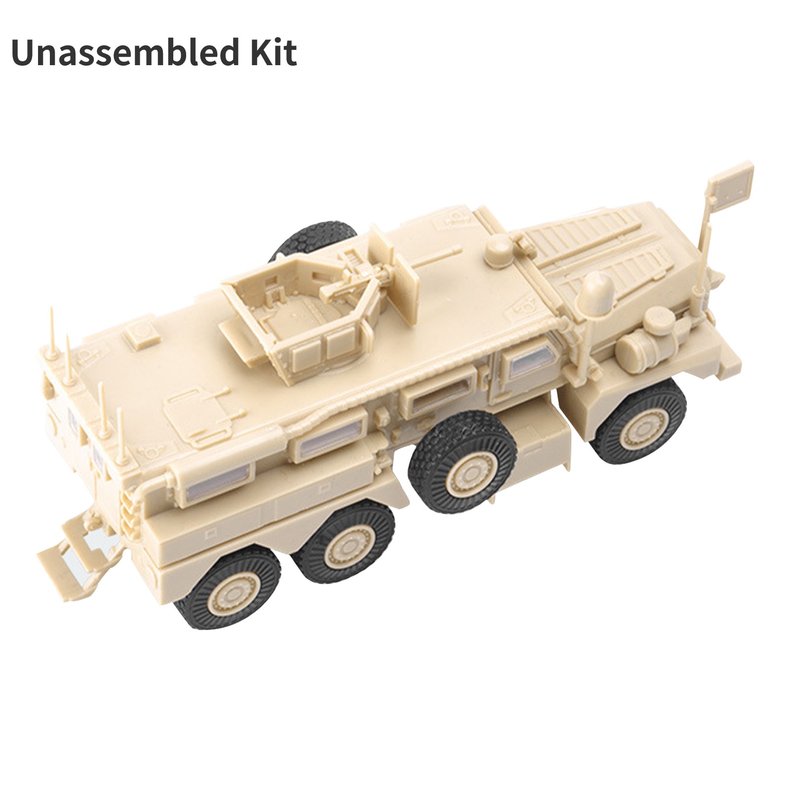 PVC Plastic 1/72 COUGAR 6x6 MRAP Sd.Kfz.7 Half-Track Unassembled Model Kit s thumbnail 5