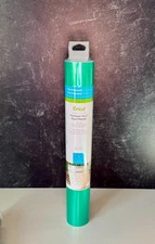 Cricut Premium Vinyl Permanent Glossy Pearl Metallic Dew Green – 1 Roll, 12"x48"