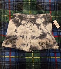 Pacsun AC DC Mens Short Shorts Tiedye