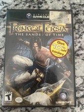 Prince of Persia: The Sands of Time (Nintendo GameCube, 2003) Case & Manual