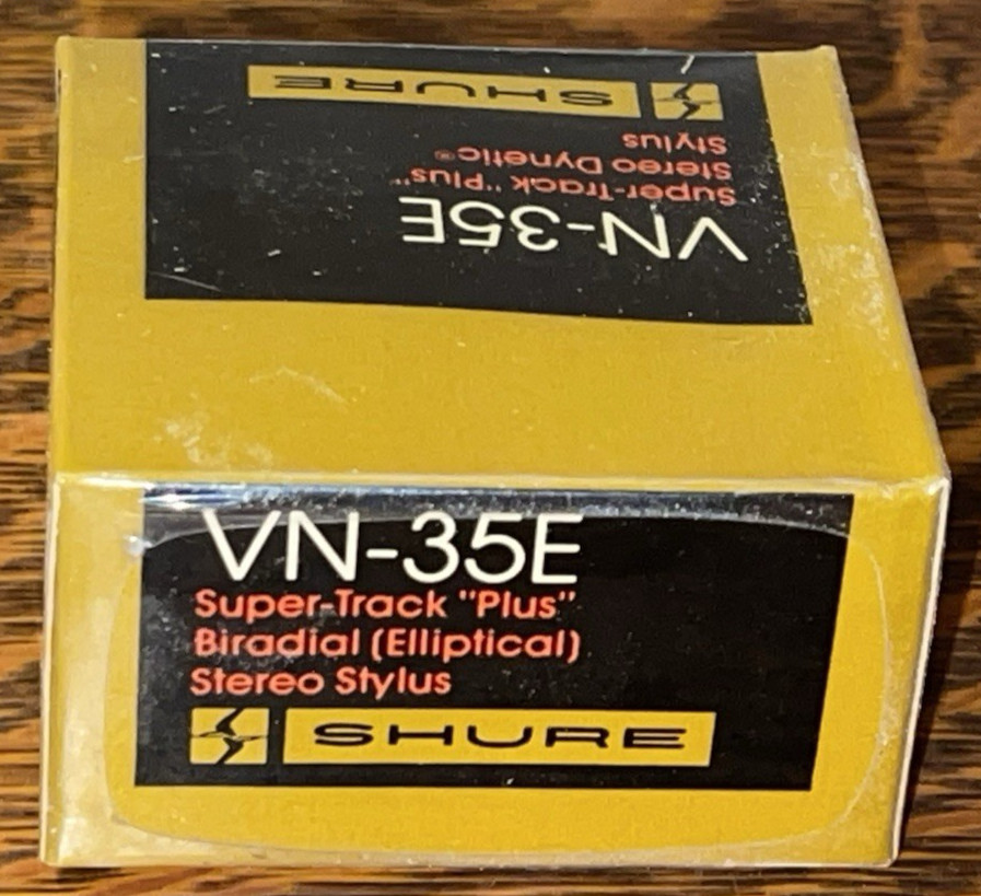 NEW**SURE CARTRIDGE # VN-35E DIAMOND STYLUS~SUPER TRACK "PLUS"STEREO DYNETIC~