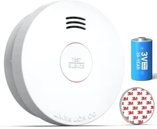 SITERWELL Smoke Detector 10 Year Battery UL217-9th Listed Photoelectric Alarm