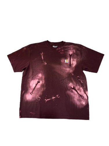 carhartt shirt men Xl custom J64625 art dye - Picture 2 of 3
