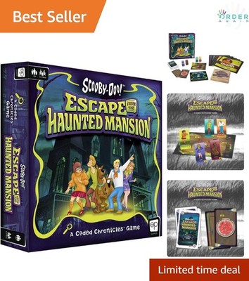 Scooby-Doo Escape Room Game Kids Adults Haunted Mansion Puzzle Adventure
