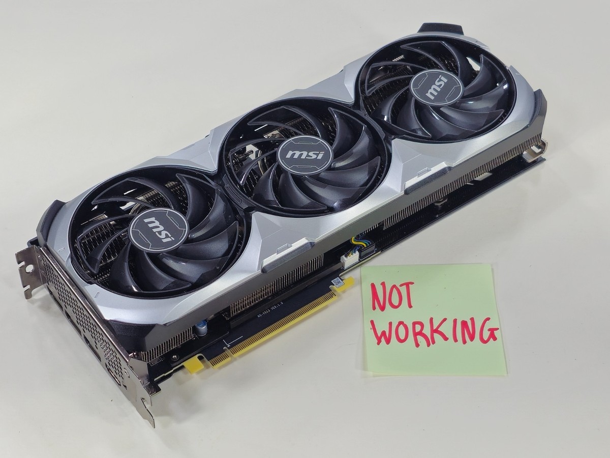 NOT WORKING] MSI GeForce RTX 4070 Ti VENTUS 3X OC 12GB 192-bit