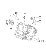 Genuine Mopar Clutch Hydraulic Hose 68132747AA
