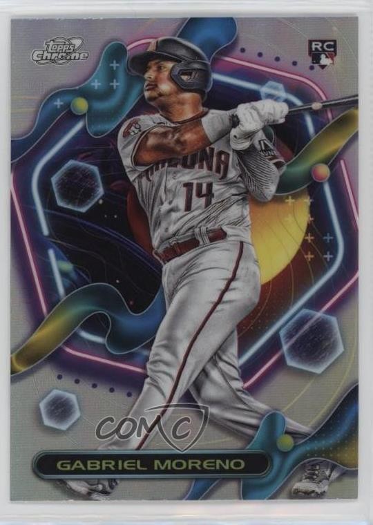2023 Topps Cosmic Chrome Refractor Gabriel Moreno #14 7c5