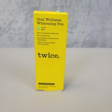 TWICE. Oral Wellness Whitening Pen SWEET MINT EXTRA STRENGTH .09 fl oz