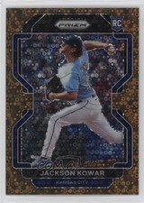 2022 Panini Prizm Bronze Donut Circle Prizm 3/40 Jackson Kowar #98 0a3