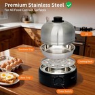 VOBAGA Rapid Egg Cooker, Electric Egg Boiler and Steamer Machine, 9 Egg Capacity — photo 4