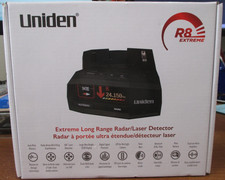UNIDEN R8 Extreme Long-Range Radar/Laser Detector Dual-Antennas Front & Rear NEW