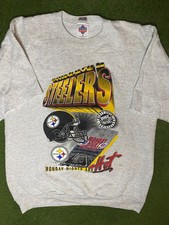 1994 Pittsburgh Steelers - Vintage NFL Cutoff Sweatshirt XL 
