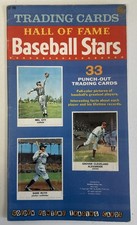1961 Golden Press Hall of Fame Baseball Stars Complete Set of 33 in Album Form