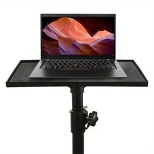 1PC Tray Stand Projector Tripod Tray Microphone Laptop Holder Plate Pallet Mic M