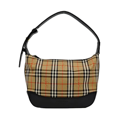 BURBERRY Handbags Cloth Brown Free Shipping | Duties Paid
