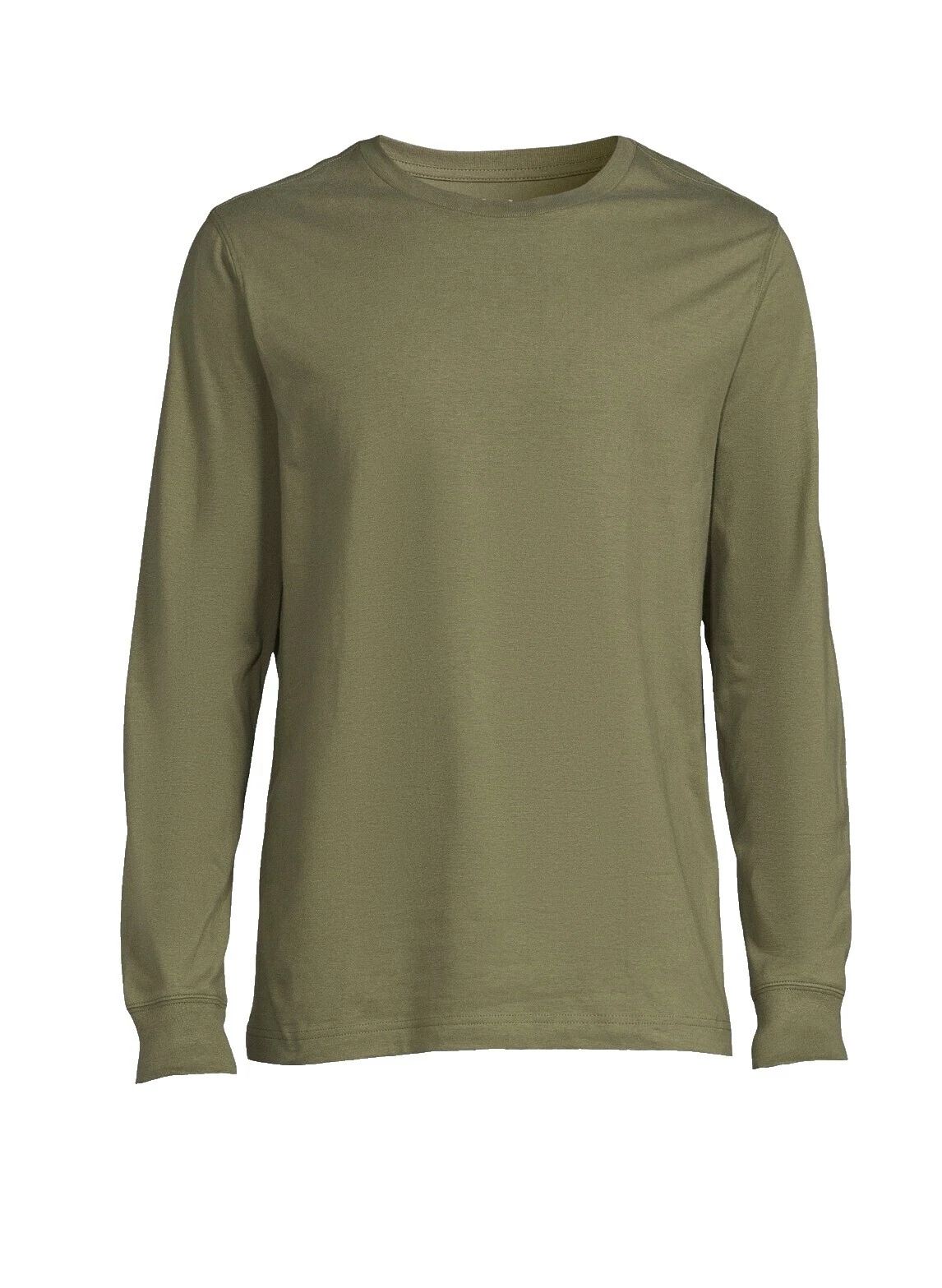 乔治淨色长袖男士 t 恤