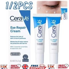 1-2PCS CeraVe Eye Repair Cream - Dark Circles & Puffiness 14ml Skin Care