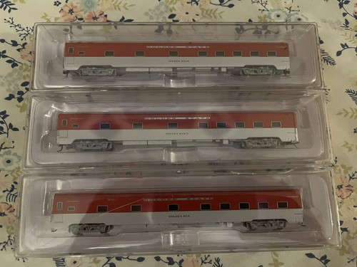 NIB (READ) (3 PACK) RailSmith / Lowell Smith Golden State Sleeper Pack N Scale
