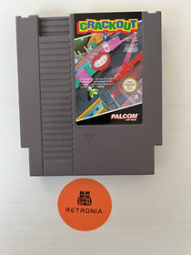 Crackout Nintendo Nes gioco versione PAL A UK in scatola pulito e testato