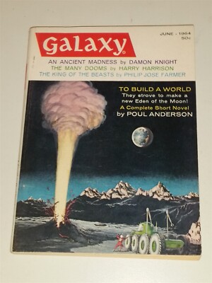 GALAXY SCIENCE MAGAZINE JUNE 1964 SCI-FI PULP