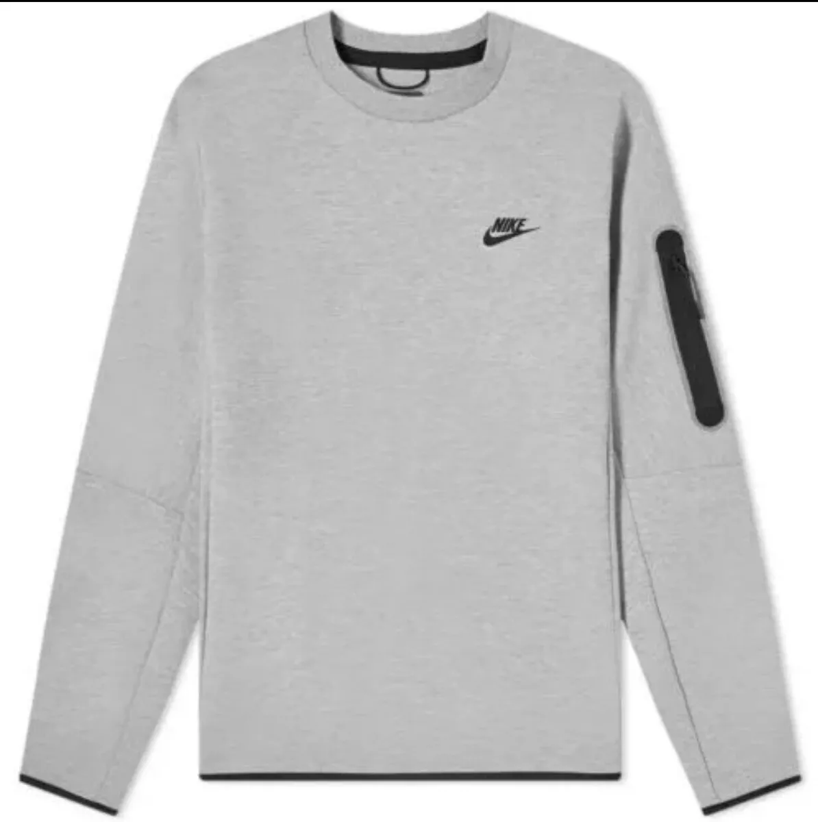 Nike x Sportswear Tech Fleece Crew Sweatshirt x Grey CU4505-063