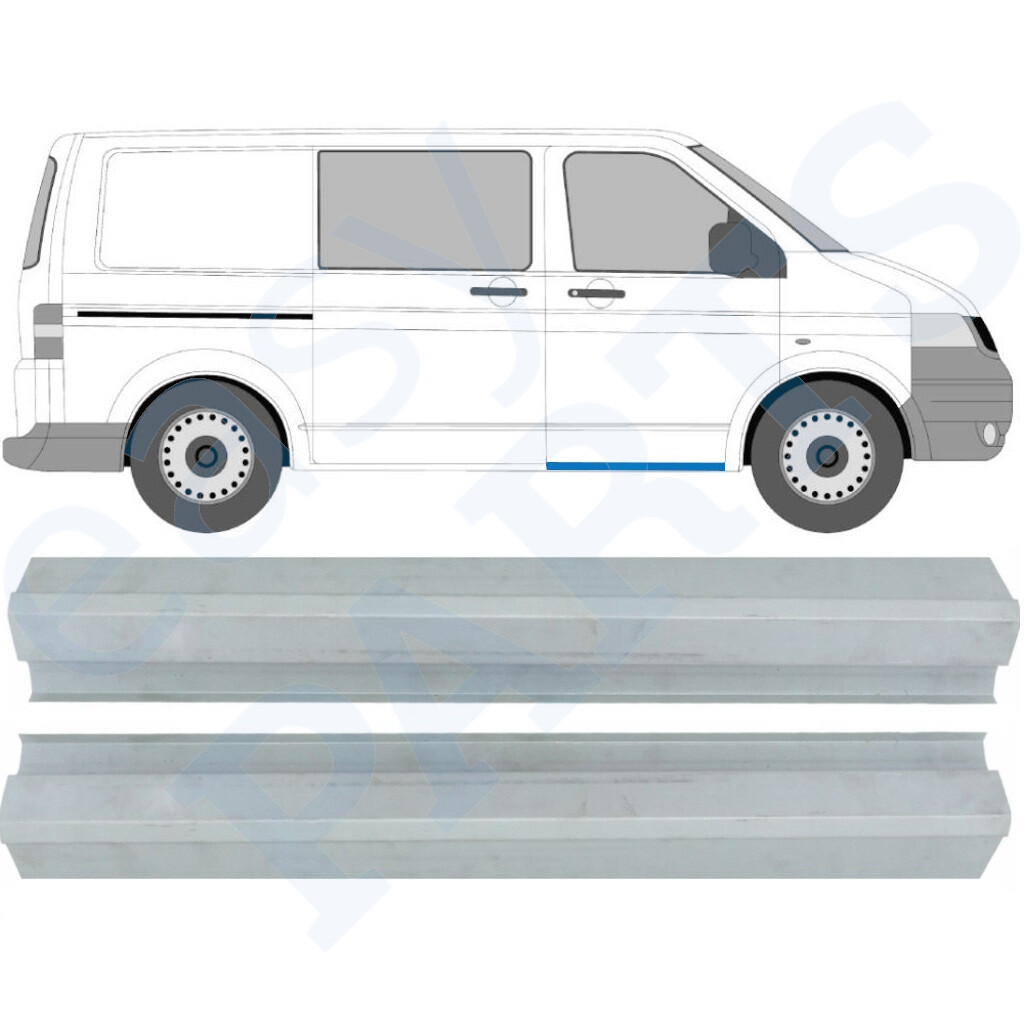 VOLKSWAGEN TRANSPORTER T5 2003-2015  FRONT SILL REPAIR PANEL ROCKER PANEL / PAIR