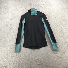 Under Armour Hoodie Activewear Tee Top Womens S Multicolor Long Sleeve Mock Neck