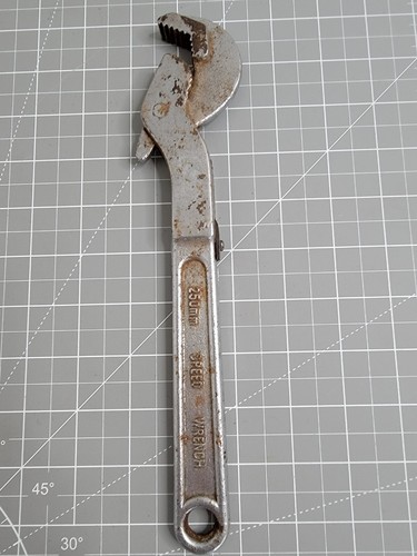 Speed Wrench 250MM Chrome 10" Drop Forged Steel Wrench - Picture 6 of 15