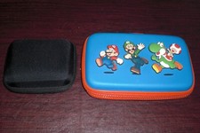 SUPER MARIO Nintendo DS DSi 3DS XL Carrying Carry Case + Game Boy Advance GBA SP