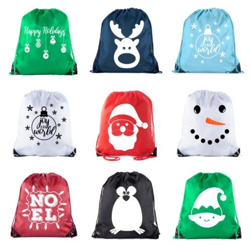 Yeaqee 80 Pcs Christmas Gift Bags 1 Count (Pack of 80), Penguin