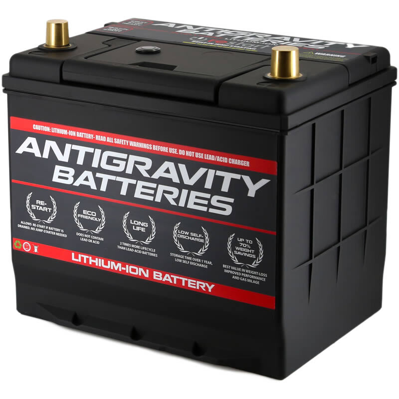 Group 75/78 Lithium Car Battery w/Re-Start Antigravity AG-75-24-RS