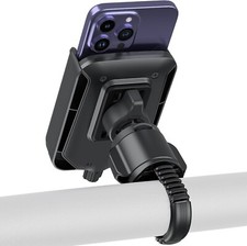 Bike Phone Holder, Motorcycle Phone Mount - Motorcycle Handlebar Cell Phone Clam