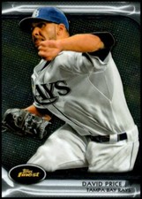 2012 Finest #21 David Price   Tampa Bay Rays  Baseball Card