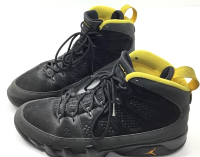 Nike Air Jordan 9 Retro Black/Dark Charcoal / University Gold “ Batman “ Size 12 194501118231| eBay