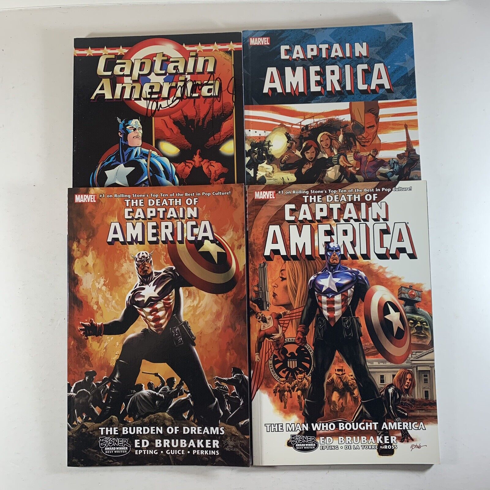 Captain America TPB Lot - Operation Rebirth, Allies & Enemies, Death of Capt 2,3