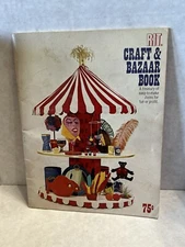 Vintage 1964 RIT Craft & Bazaar Book Ephemera - READ