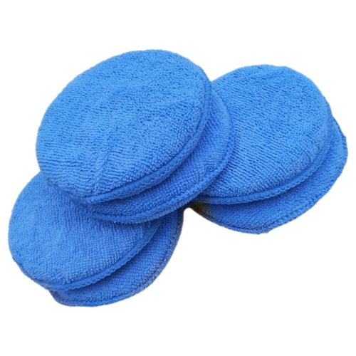 6 Pcs Wachsschwamm Applikatorpad Aus Mikrofaser Auto Reinigungspads - Bild 9 von 12