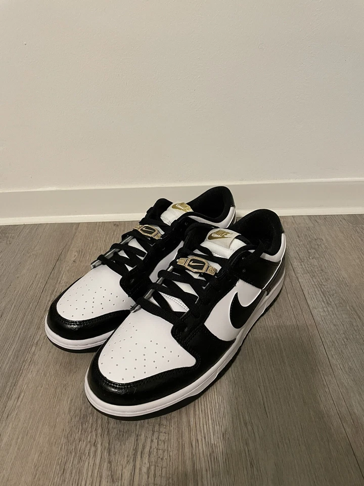 Nike Dunk Low Black White - World Champs | EU 42.5 US 9 | Neu OVP Blitzversand - Bild 3 von 4
