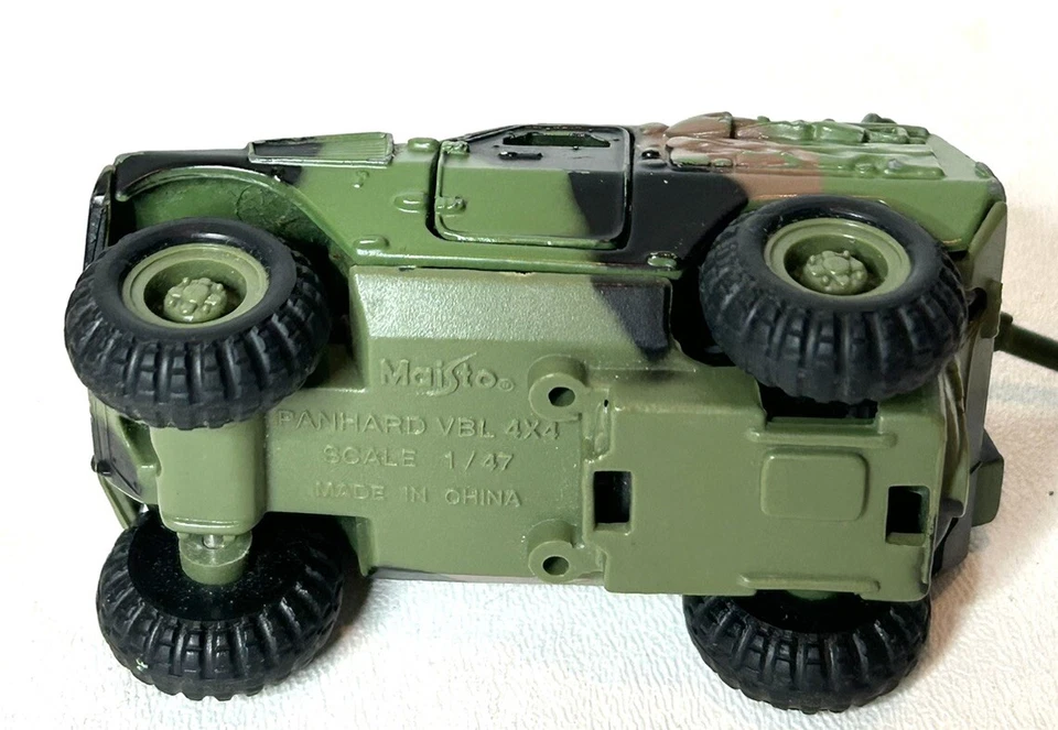 MAISTO GI JOE M1-A1 ABRAMS DIE CAST CAMO TANK 1:64 SCALE - Image 4 of 4