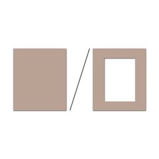 Passepartout / Hintergrundpapier Coffee 13