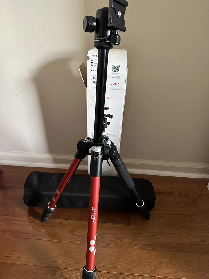 JOBY JB01678-BWW RangePod Tripod for Camera and Vlogging - Red - Image 4 of 4