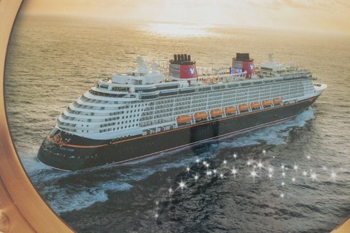 Vintage Disney Cruise Line Poster Tinkerbell 24" x 36" Kreuzfahrtschiff Reise - Bild 6 von 6