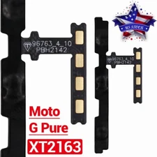 For Motorola Moto G Pure Power Volume Button Flex Cable Ribbon Replace XT2163