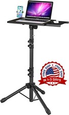 Soporte para proyector con tr pode para computadora port til altura ajustable US