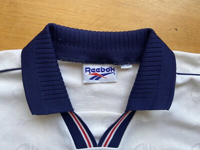 BOLTON WANDERERS 1995 1997 HOME FOOTBAL SHIRT SOCCER JERSEY