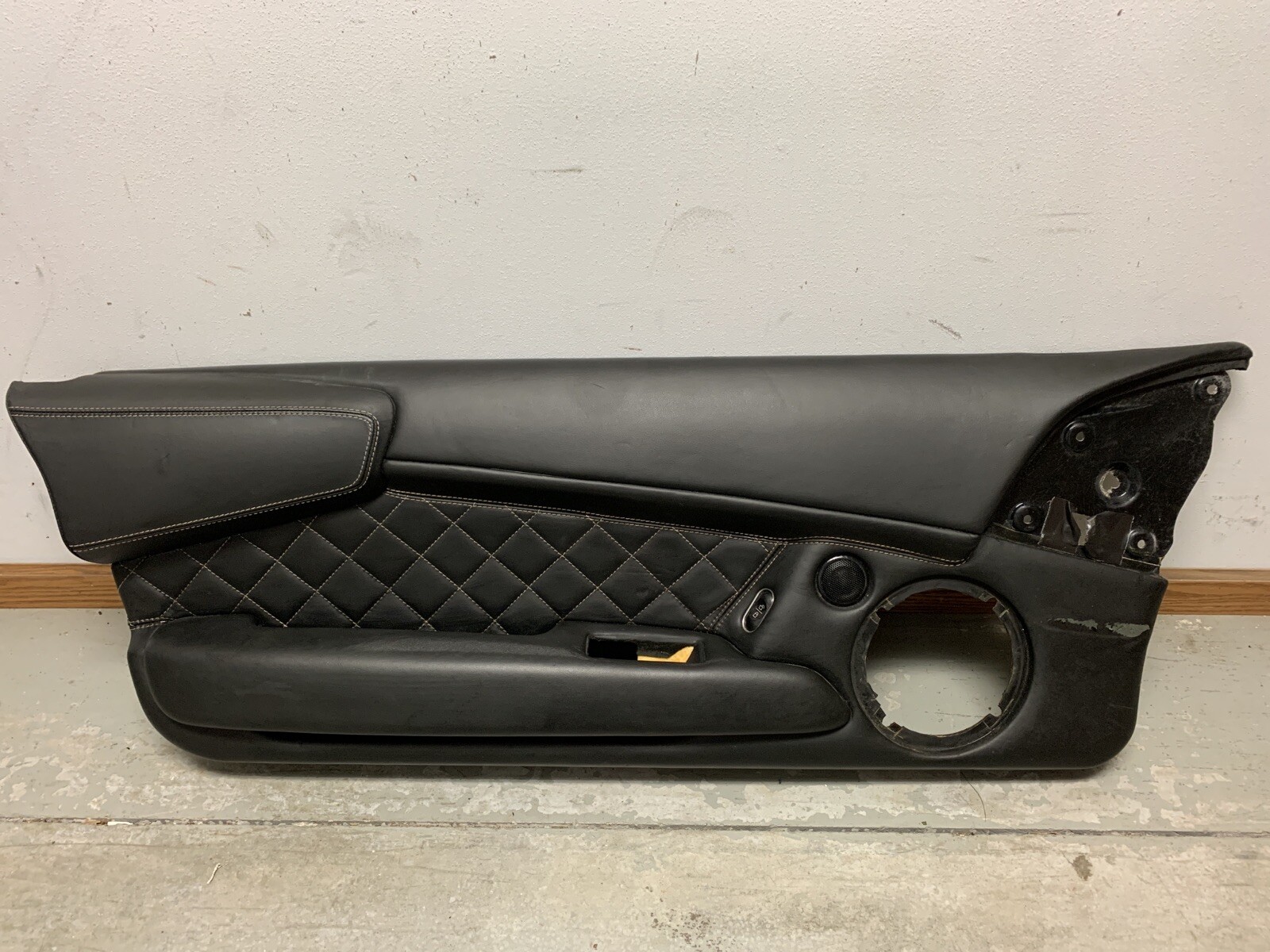  LAMBORGHINI MURCIELAGO ROADSTER INTERIOR DOOR PANELS Q-Citura Black/white