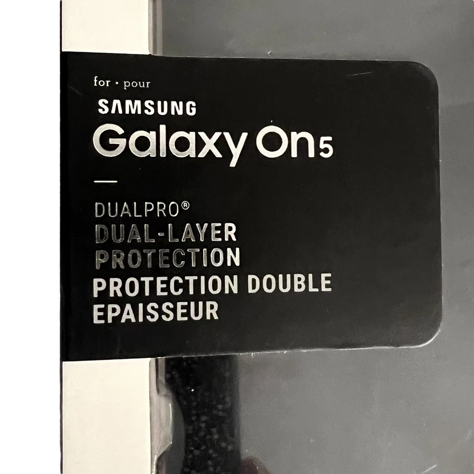 Funda Incipio DualPro Samsung Galaxy On5 - Protección Doble Capa - Negra Foto 3 de 4