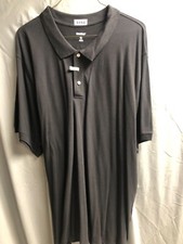 Men's King Size Black Polo Shirt Size 6XL