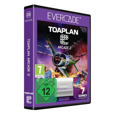 Evercade Arcade Catridge 09 Toaplan Arcade 2 mit 7 Spielen NEU&OVP